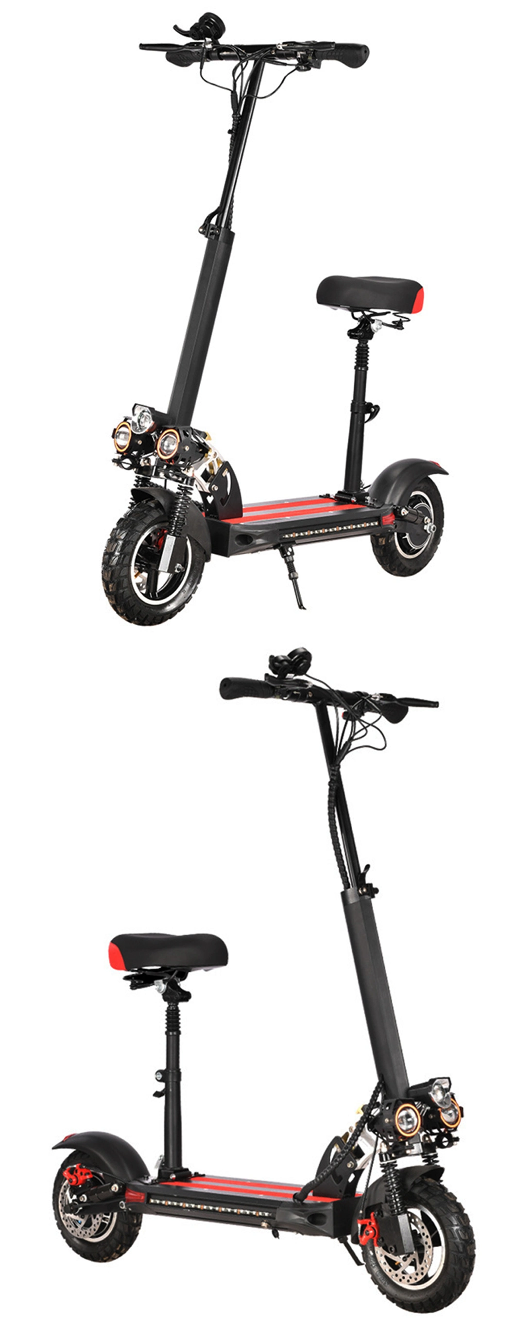 Inch Elektro Scooter Foldable 800W Motor 2 Wheels Scooter Electric Adult E-Scooter