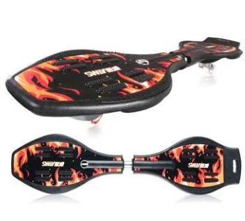 Hot Sale Two Wheel Snake Skateboard Land Surfboard Wave Board Price