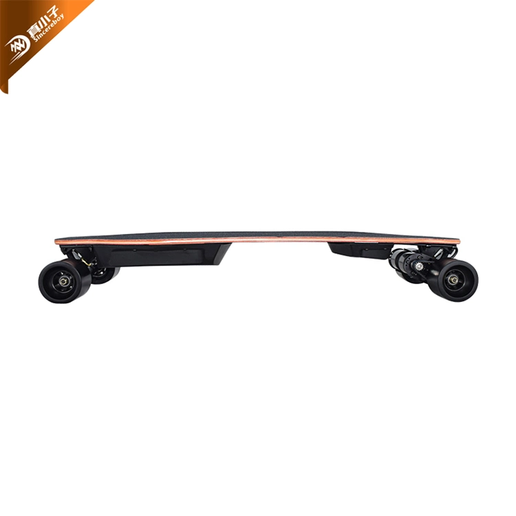 Customized Longboard 40km/H Range 30km Overboard Remote Control off Road Electric Skateboard