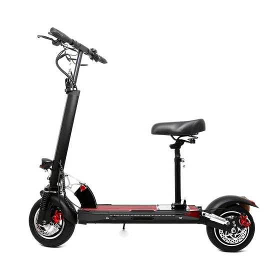 Véritable frein mécanique 500W Commerce de gros 48V12.5ah 10 pouces Vitesse maximale 45km Scooter électrique