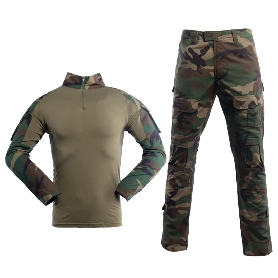 G2 Frog Suit Camouflage Short Sleeve Frog Suit Suit Plus Équipement de protection