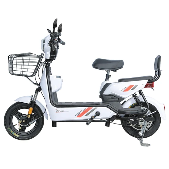 Vélo électrique en gros 350W/500W MID Moter 2 roues vélo 48V/60V batterie au plomb E Scooter Facotry pas cher pour adulte