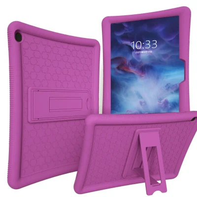 Coque de protection Coque souple en silicone antichoc avec béquille pour Lenovo Tab M10 HD Tb-X505f Tb-X505n