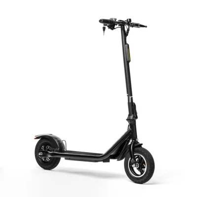 Scooter électrique 10 pouces 2 roues de moteur batterie au Lithium adulte gros pneu planche à roulettes pliante